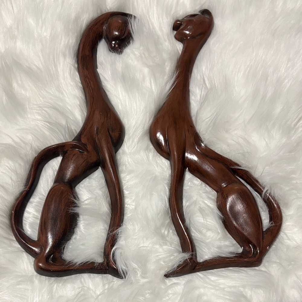 Vintage Arnels Ceramic Cat Figurines